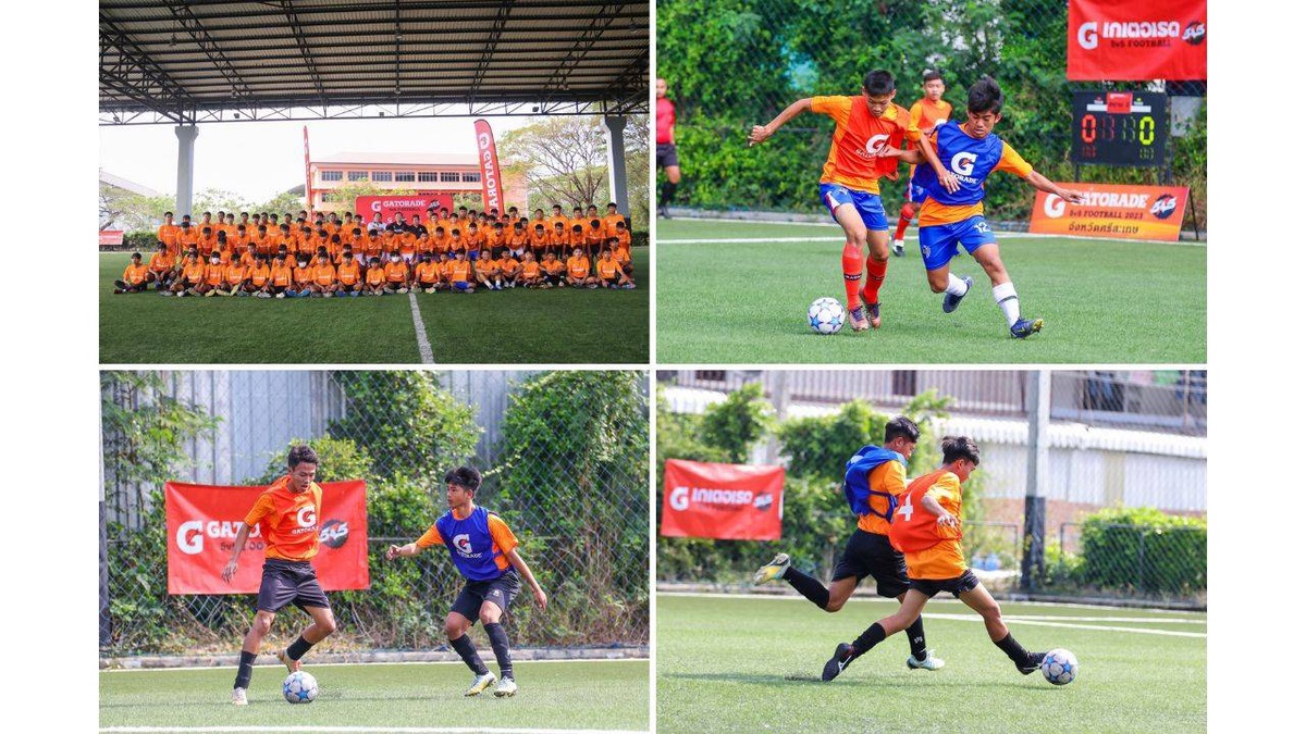 เกเตอเรด ประกาศ 12 ทีม พร้อมชวนลุ้น 4 ทีมสุดท้าย เข้าสู่รอบชิงแชมป์ประเทศไทย ในการแข่งขัน Gatorade 5v5 Football 2023