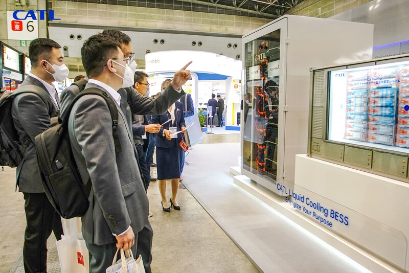CATL presents liquid-cooling CTP energy storage solutions at World Smart Energy Week