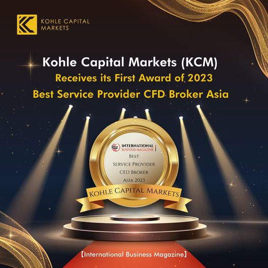 Kohle Capital Markets (KCM) ได้รับรางวัลแรกของปี 2023 โบรกเกอร์ CFD ผู้ให้บริการที่ดีที่สุดในเอเชีย