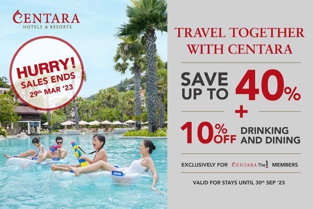 Travel Together with Centara Offers Members-Only Perks and Savings for 8 Days Only
