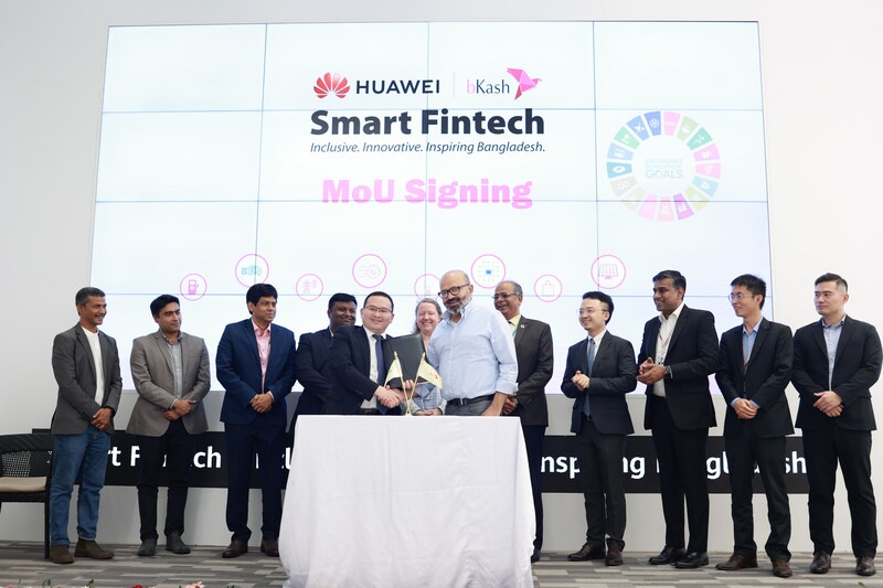 Huawei and bKash Strengthen Partnership to Deepen Financial Inclusion in Bangladesh to Support the SDGs