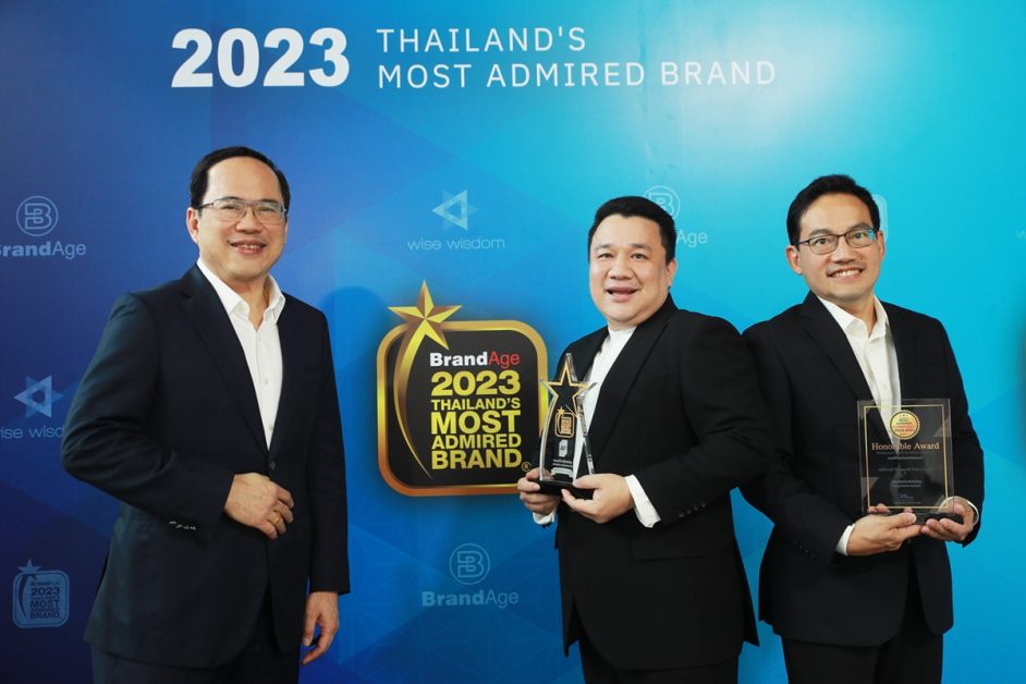 เอพี คว้ารางวัล บริษัทและแบรนด์อสังหาฯ อันดับ 1 ที่คนไทยเชื่อถือมากที่สุด