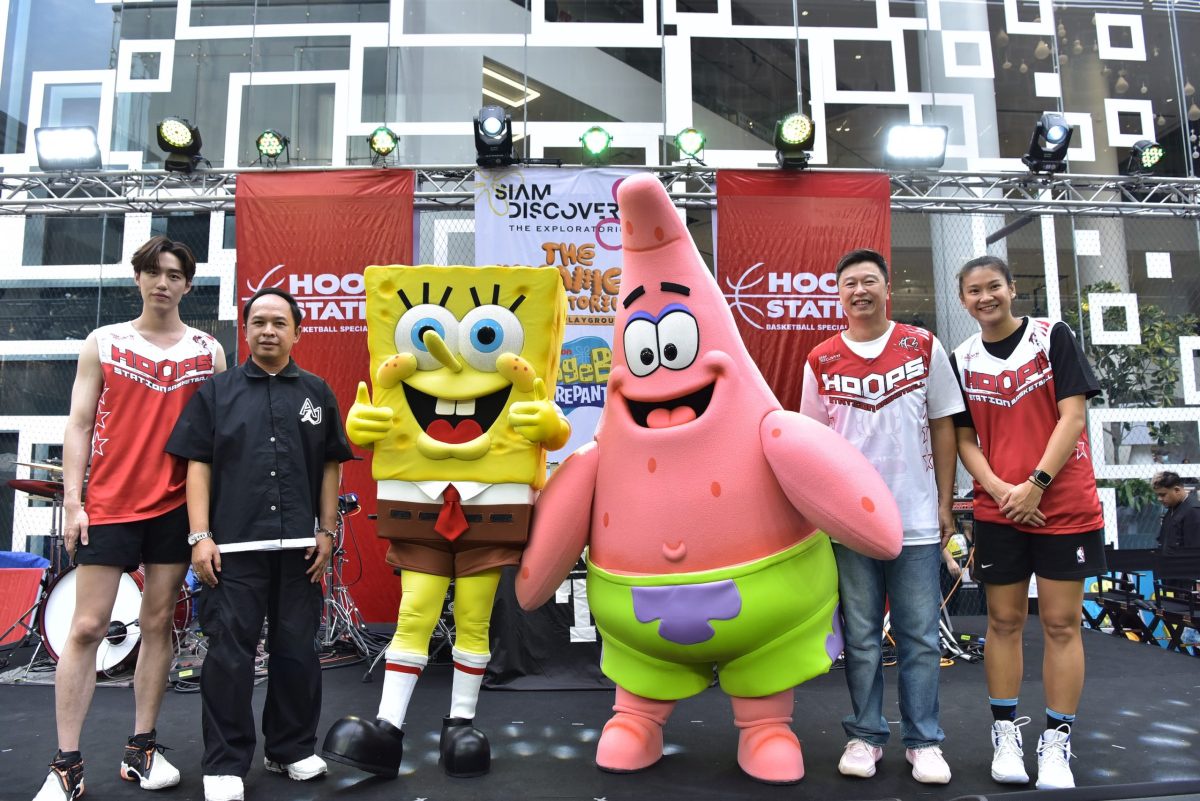 Siam Discovery organizes Siam Discovery The Summer Exploratorium - Discovery Playground, a heat-beating campaign that gives visitors a special experience with SpongeBob