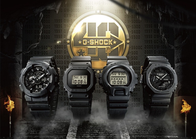 คาสิโอ เปิดตัว G-SHOCK รุ่นใหม่ โดดเด่นด้วยสายนาฬิกาพิมพ์ลายชื่อรุ่นสุดปังในอดีต