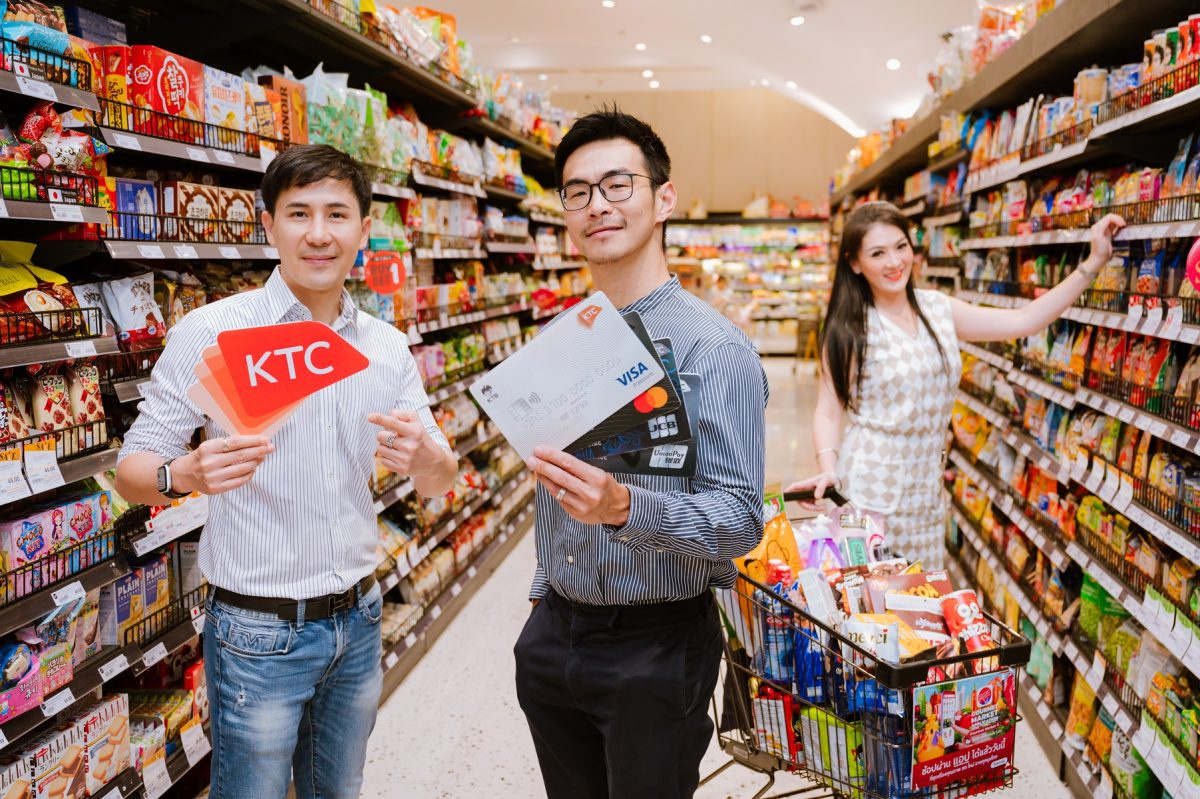 KTC urges to boost spending in Supermarket category by offering value deals with year-long privileges that lighten the cost of living.
