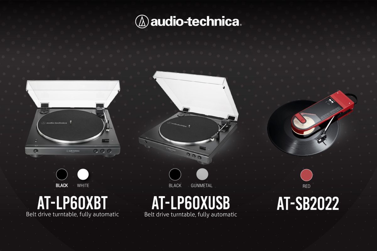 อาร์ทีบีฯ เปิดตัวเครื่องเล่นแผ่นเสียงจากแบรนด์ Audio-Technica 3 รุ่นใหม่ เอาใจคนรักแผ่นเสียง อัดแน่นด้วยเทคโนโลยีเสียงสุดล้ำ พร้อมการเชื่อมต่อครบครัน