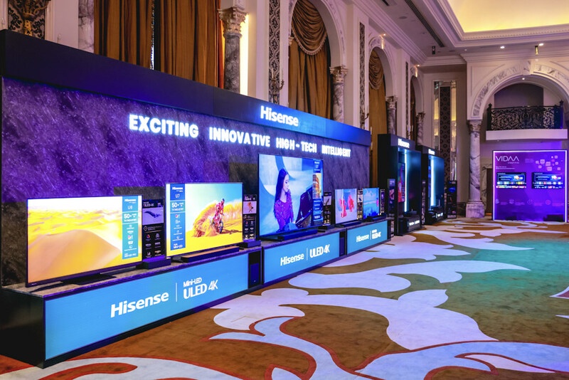 Hisense Launches New TV Products in the Middle East