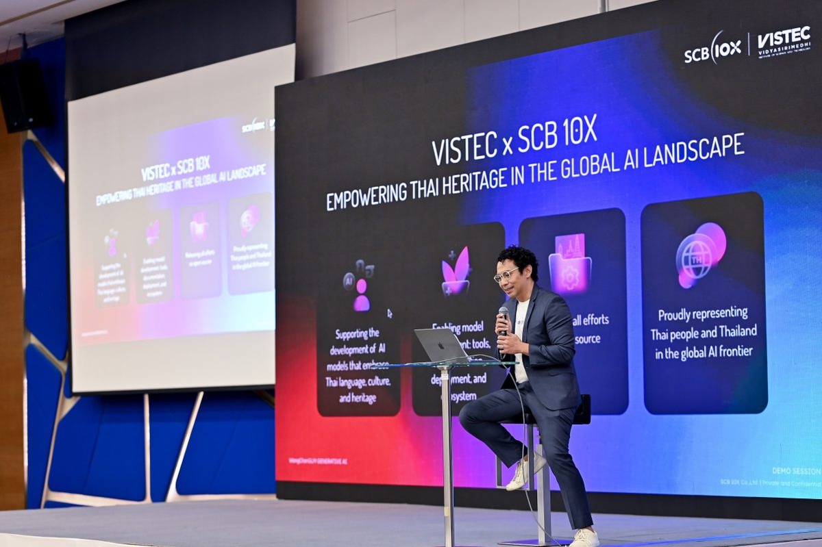 SCB 10X collaborates with VISTEC to boost Thailand's AI industry with specialized WangChanGLM Thai language model