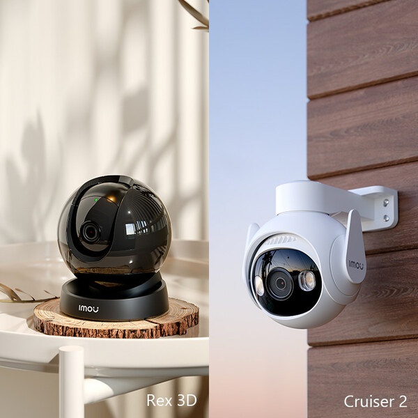 IMOU launches new outdoor indoor camera Cruiser 2 Rex 3D with the latest A.I. algorithms