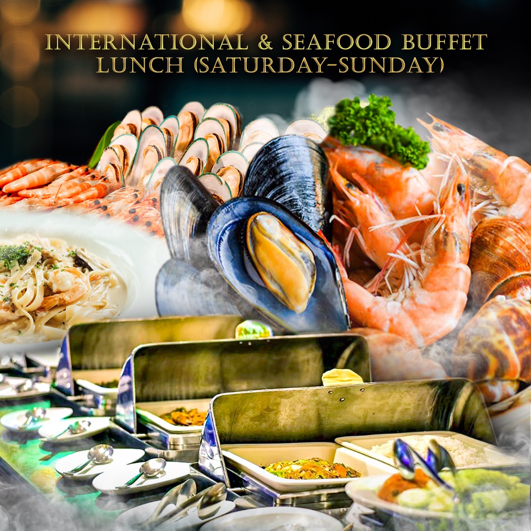 International Lunch Buffet at the Emerald Coffee Shop