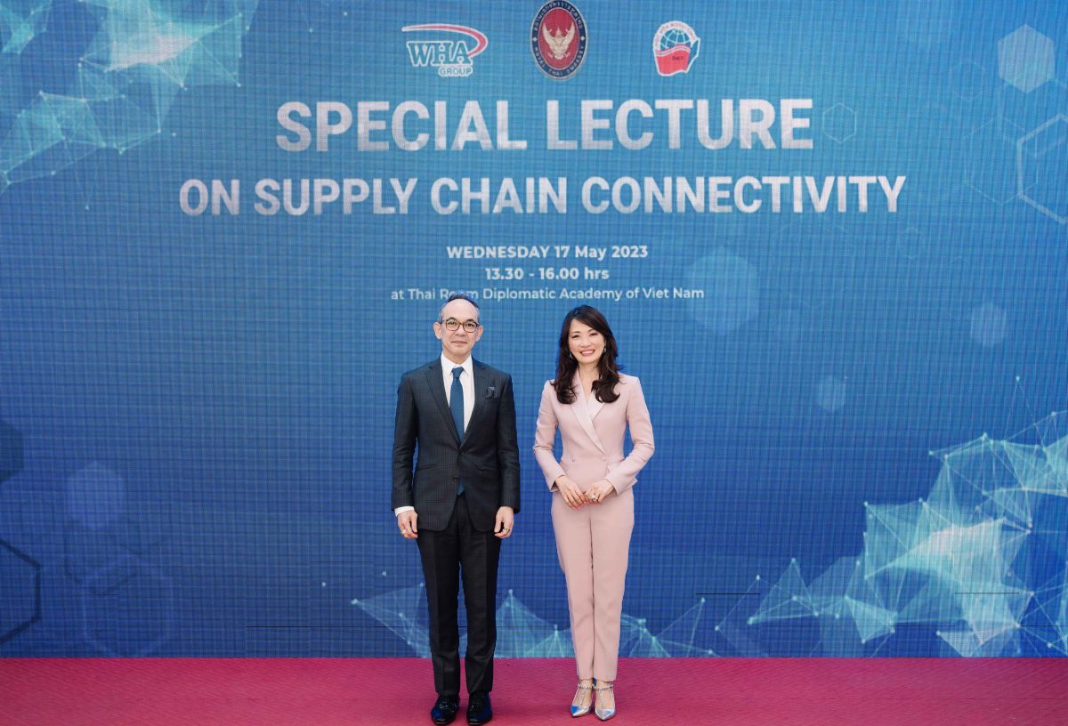 WHA Group CEO Gives Special Lecture on Supply Chain Connectivity in Hanoi, Vietnam