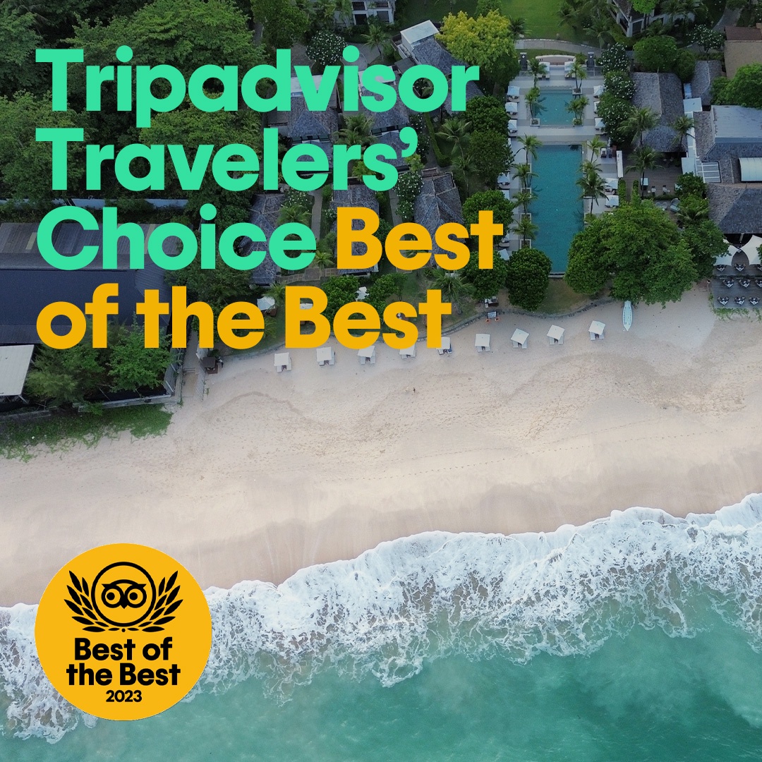 ลยานะ รีสอร์ท แอนด์ สปา เกาะลันตา จังหวัดกระบี่ พิชิตรางวัล Best of the Best จาก Tripadvisor 2023 Travelers' Choice awards