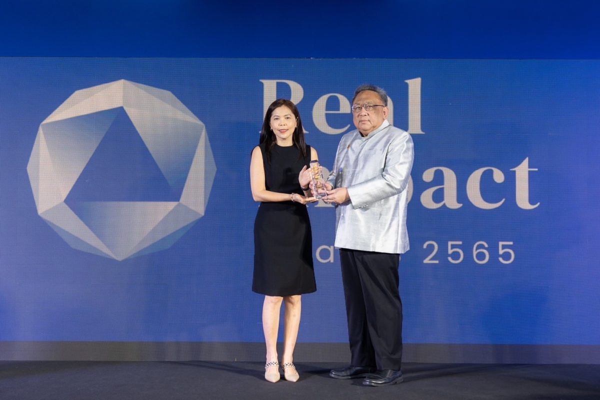 กรุงไทย คว้า 2 รางวัล Real Impact Award 2565 ด้านส่งเสริมสังคม และธรรมาภิบาล