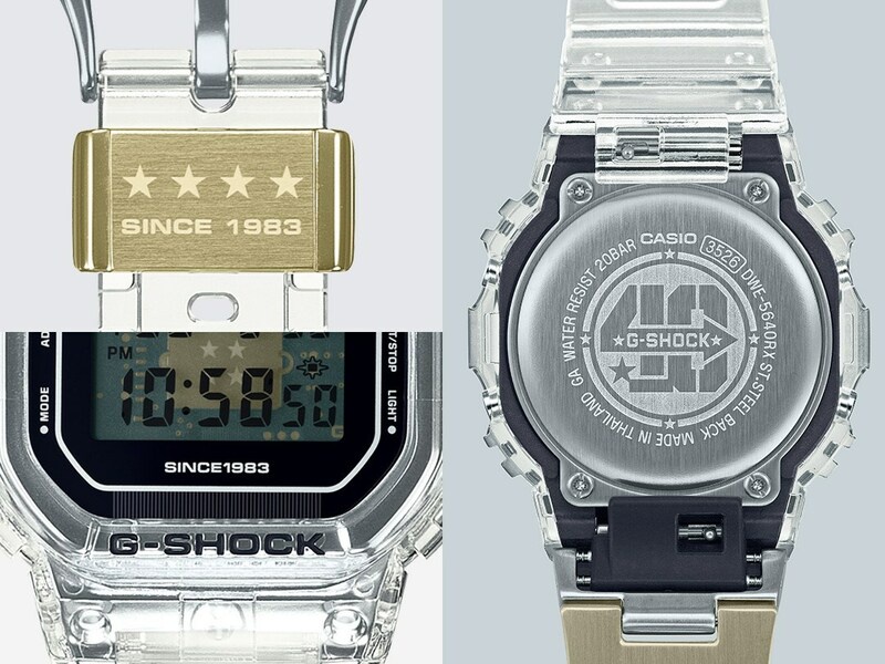 Casio to Release G-SHOCK Watches in See-Through Materials Showing Internal Componentry