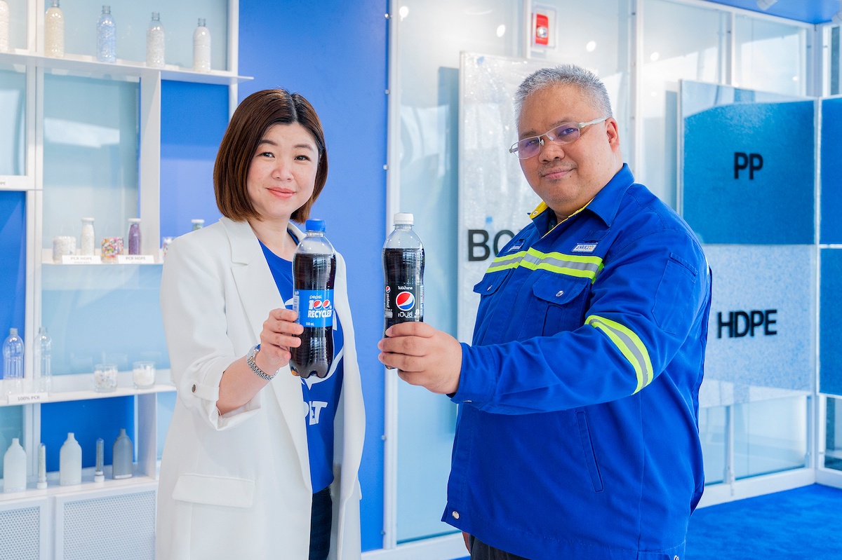 ซันโทรี่ เป๊ปซี่โค ประเทศไทย ผลักดัน Bottle-to-Bottle Recycling พาบุกโรงงานรีไซเคิลเม็ดพลาสติกคุณภาพสูง เน้นย้ำขวด rPET 100% สะอาด ปลอดภัย ได้มาตรฐาน