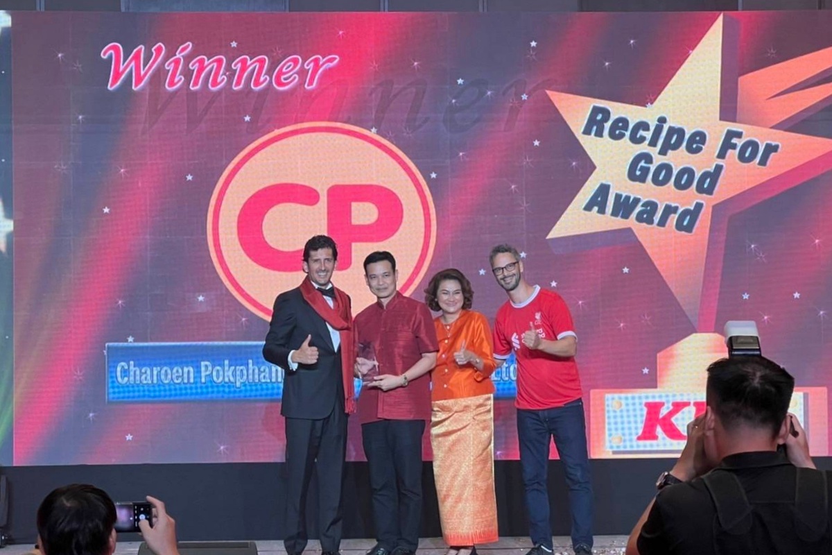 ซีพีเอฟ รับรางวัล KFC Asia Recipe For Good Award 2022 ชูความเป็นเลิศด้านสวัสดิภาพสัตว์ ร่วมสร้างห่วงโซ่อุปทานอาหารยั่งยืน