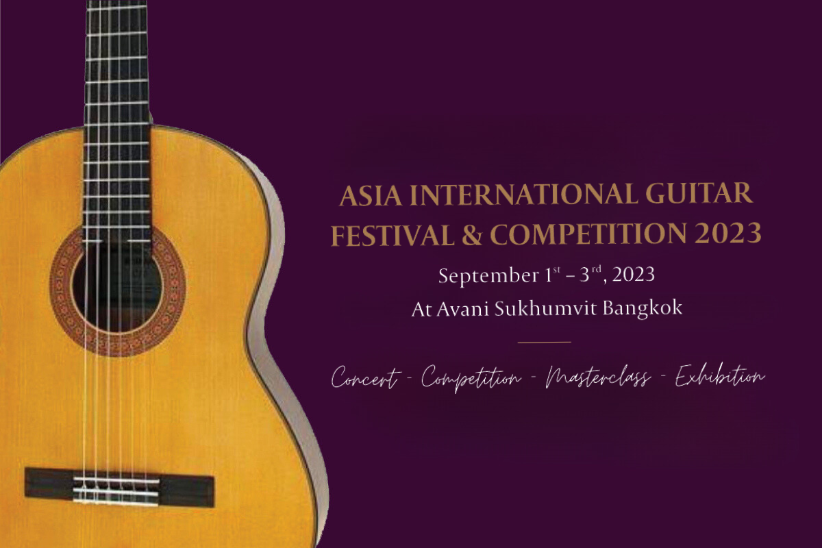 Asia International Guitar Festival Competition 2023 at Avani Sukhumvit Bangkok