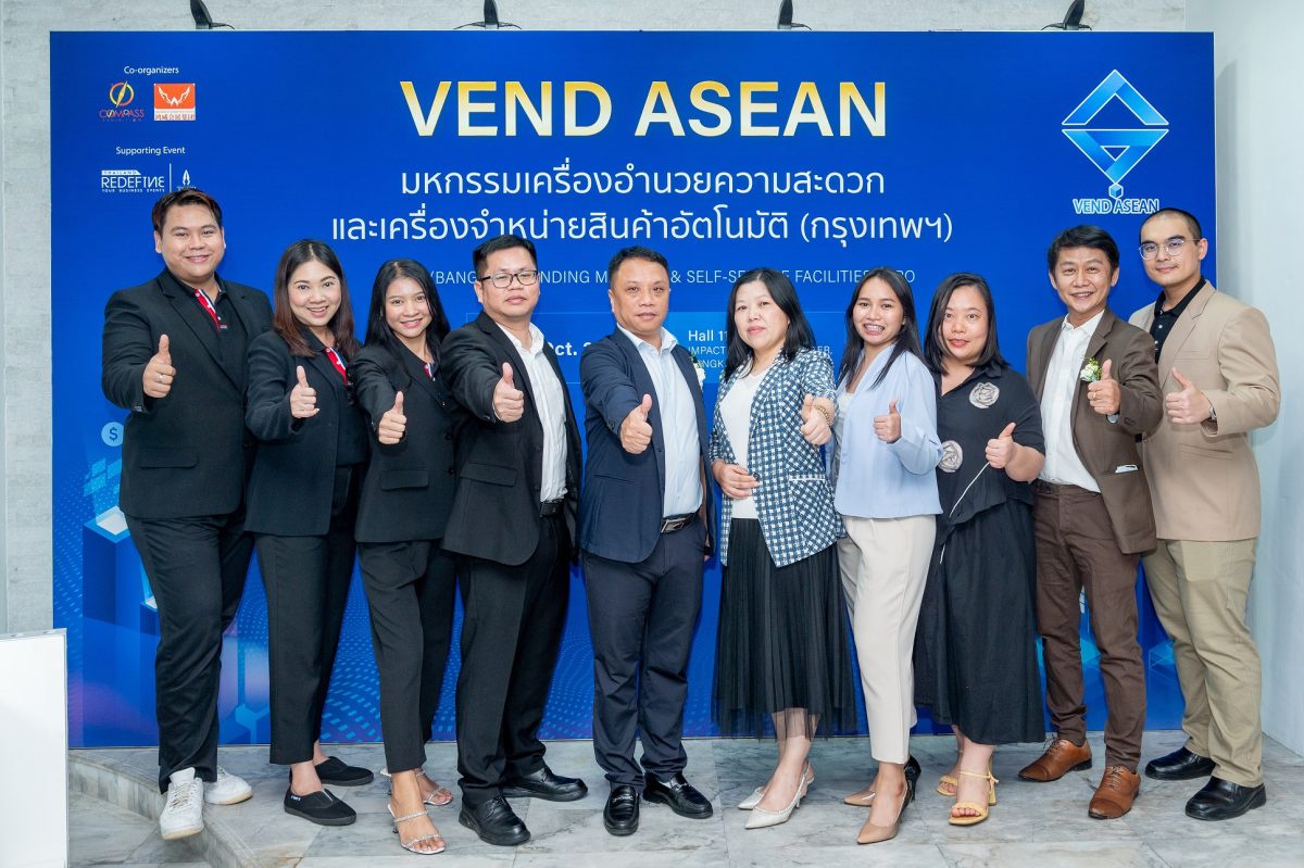 International confidence in Thailand's retail market continues to improve Organizations join hands to co-organize VEND ASEAN 2023