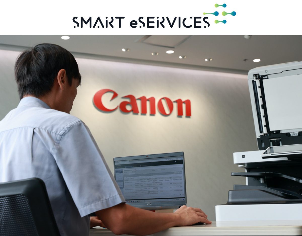 แคนนอน เปิดตัวโซลูชันอัจฉริยะ Smart eServices1 พลิกโฉมบริการดูแลเครื่องถ่ายเอกสาร เพิ่มความสะดวกและประสิทธิภาพเพื่อลูกค้าองค์กร