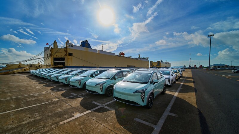 AION Ships the First Batch of AION Y Plus EVs to Thailand, Bringing New E-mobility Experiences to Local Customers