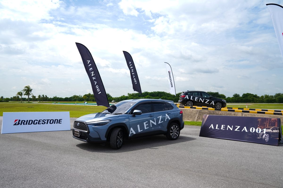 บริดจสโตนเปิดตัว BRIDGESTONE ALENZA 001 ยางขนาดใหม่สำหรับรถยนต์พรีเมียมครอสส์โอเวอร์ มอบประสบการณ์การขับขี่กับ