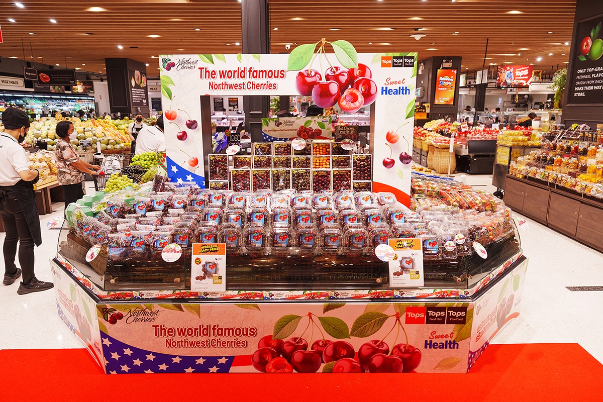 Northwest Cherries, Central Food Retail and Tops invite you to indulge in cherries from Northwest region of U.S.A. Available for just two months of the year, Northwest cherries stand out for their sweet, crisp and delicious flavor and are good for the hea