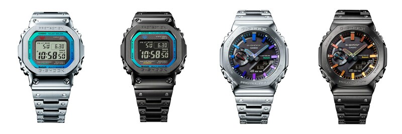 Casio to Release Multicolored Full-Metal G-SHOCK Watches