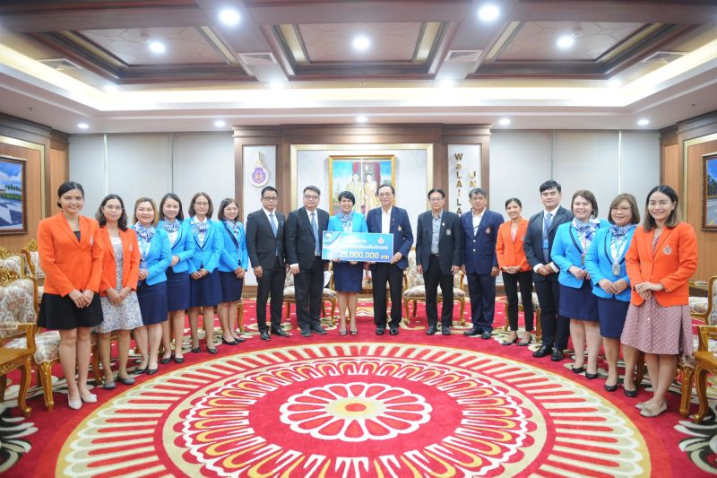 ม.วลัยลักษณ์ รับมอบเงินบริจาคจากธนาคารกรุงไทย จำนวน 25 ล้านบาท สนับสนุนทุนการศึกษา-กิจการมหา'ลัย-รพ.ศูนย์การแพทย์ฯ