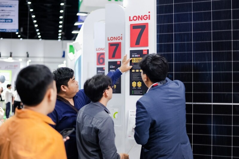 LONGi showcases its high-efficiency Hi-MO series at ASEAN Sustainable Energy Week 2023