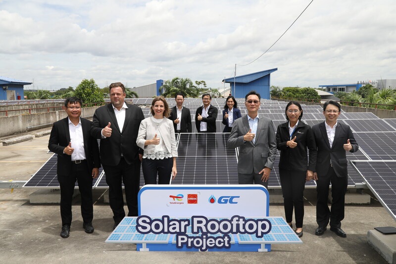 TotalEnergies ENEOS จับมือ PTTGC ร่วมเปิดโครงการผลิตไฟฟ้าจากพลังงานแสงอาทิตย์ Solar Rooftop ขนาด 6.7 เมกะวัตต์