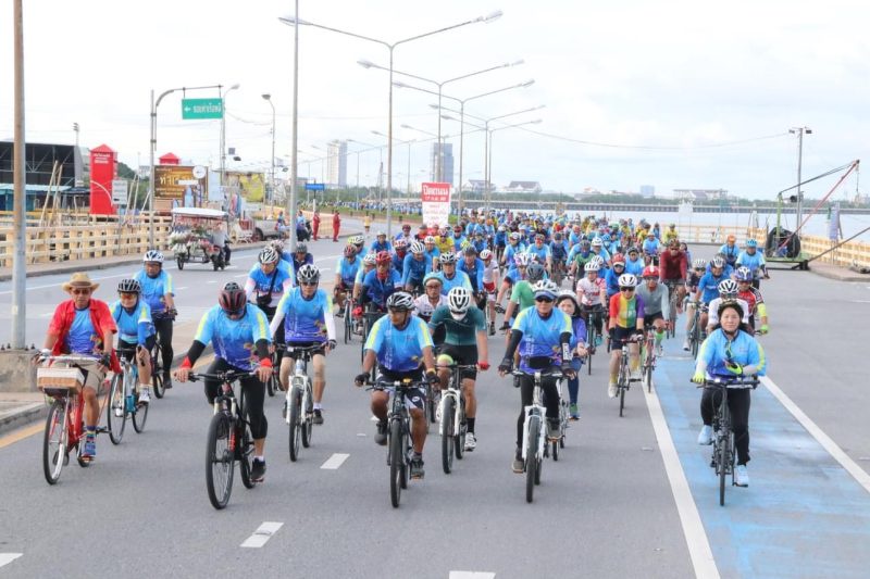 รพ.เอกชล ร่วมส่งเสริมสุขภาพในโครงการ อบจ.ชลบุรี รวมพลังคนชลบุรี รณรงค์ปั่นจักรยานสร้างสุขภาพลดโลกร้อน (Car Free Day 2023) จัดโดย องค์การบริหารส่วนจังหวัดชลบุรี