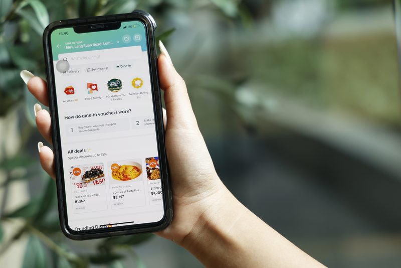 GrabFood introduces DINE-IN service in Thailand with the concept of The Ultimate Dine-in Experience