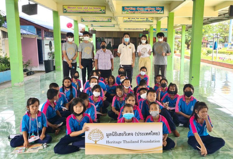 มูลนิธิเฮอริเทจ (ประเทศไทย) จัดโครงการห้องเรียนโภชนาการเพื่อการเรียนรู้ ครั้งที่ 5 ส่งเสริมสาระน่ารู้เรื่องสุขภาพแก่เด็กนักเรียน ณ โรงเรียนวัดโคกเขมา จังหวัดนครปฐม
