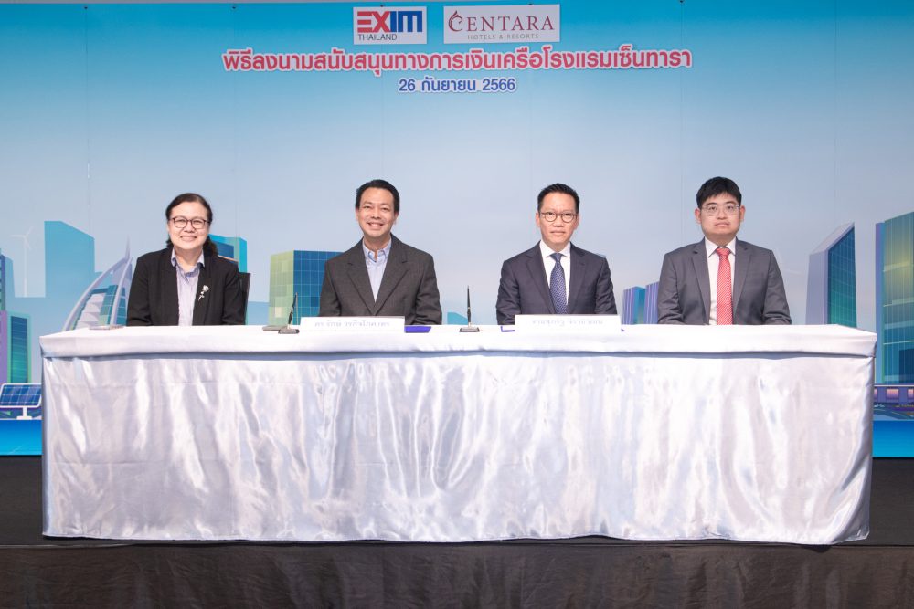 EXIM Thailand Supports Centara Hotel Chain Growing Hotel Businesses Globally