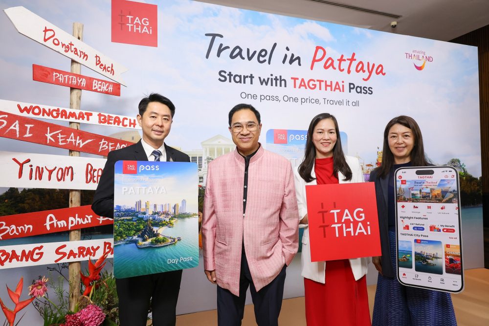 TAGTHAi Introduces Pattaya Pass: A Digital Travel Card to Boost the Local Economy and Enhance Thai Tourism on All Fronts