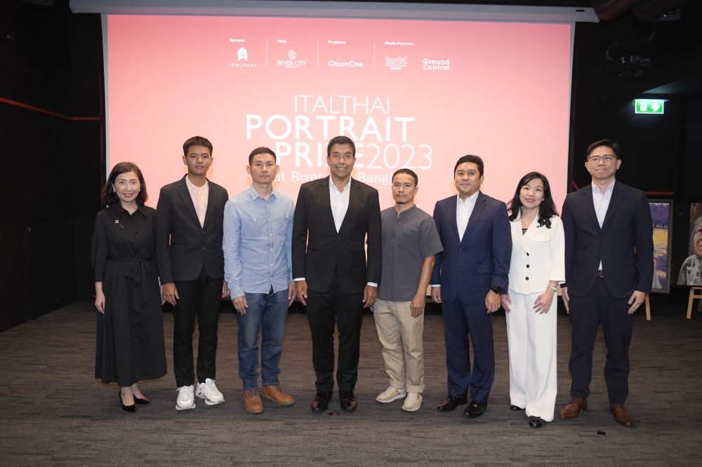 ริเวอร์ ซิตี้ แบงค็อก ร่วมกับ กลุ่มบริษัทอิตัลไทย จัดงานประกาศผลรางวัล Italthai Portrait Prize 2023 การแข่งขันประกวดภาพวาดพอร์ตเทรตระดับชาติ