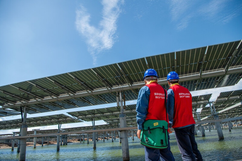 Dongying's State Grid Leads the Charge in Sustainable Energy, Setting New Standards in Hekou District's Low-Carbon Evolution