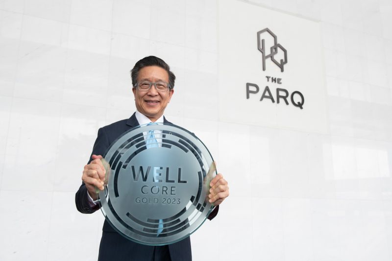 The PARQ, Thailand's First development with LEED Gold(R) and WELL Certified(TM) Core Gold, responds to a Well-balanced Office