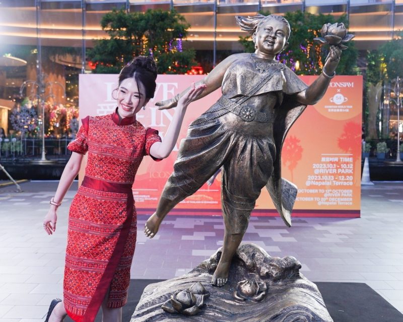 สถาบันประติมากรรมกว่างโจว โดยศิลปินชื่อดังชาวจีน ซู หวงเฟย ร่วมกับ ไอคอนสยาม จัดนิทรรศการงานประติมากรรม ภายใต้ชื่อ Xu Hongfei Sculpture World Tour Exhibition - Thailand : Love in