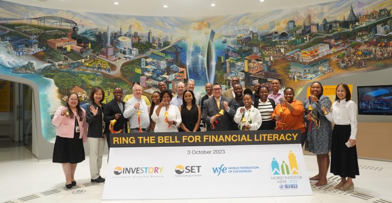 ตลาดหลักทรัพย์ฯ ร่วมจัดกิจกรรม Ring the Bell for Financial Literacy ส่งเสริมความรู้ทางการเงิน พร้อมตลาดหลักทรัพย์ทั่วโลก