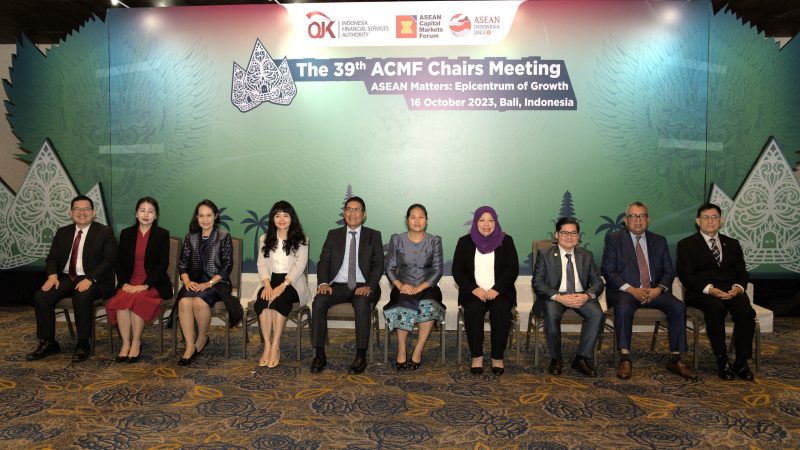 ก.ล.ต. ร่วมประชุมหน่วยงานกำกับดูแลตลาดทุนอาเซียน (ACMF) ระดับเลขาธิการ ครั้งที่ 39 ณ จังหวัดบาหลี สาธารณรัฐอินโดนีเซีย