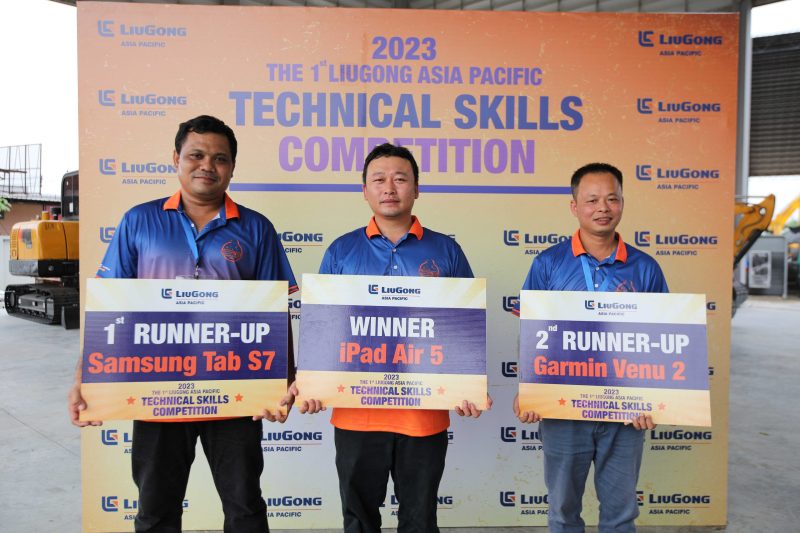 Thailand hosts the 1st LiuGong Asia Pacific Technical Skills Competition