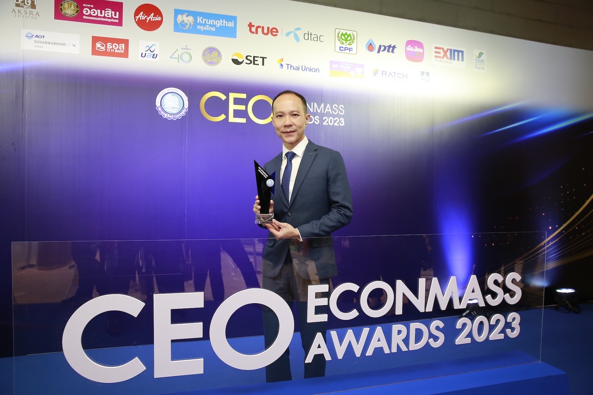 อเล็กซ์ โลท์ จาก SYMC คว้าสุดยอดซีอีโอสาขาเทคโนโลยี จากงาน CEO ECONMASS Awards 2023