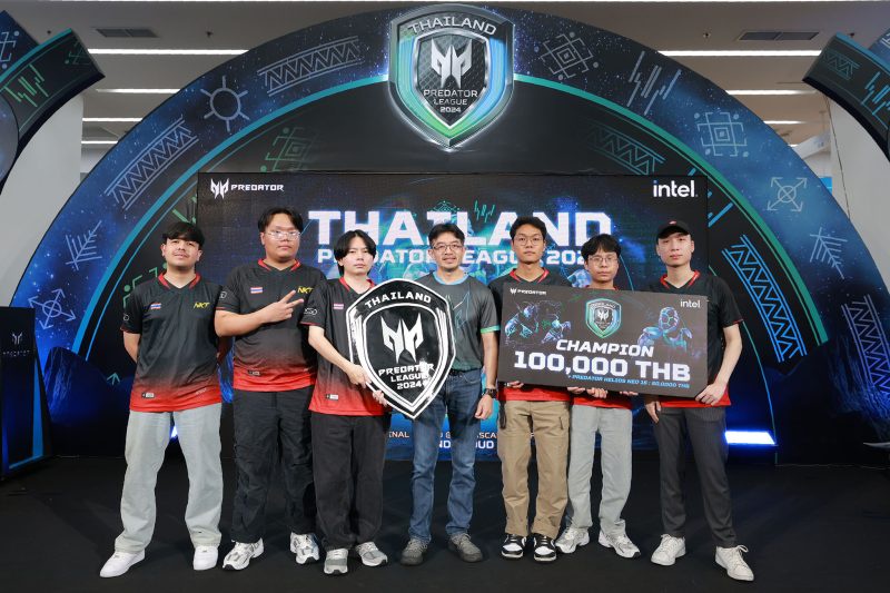 ทีม NKT คว้าตำแหน่งแชมป์ Thailand Predator League 2024 พร้อมตั๋วบินลัดฟ้าสู้ศึกที่ ฟิลิปปินส์ ร่วมชิง 15 ล้านบาท