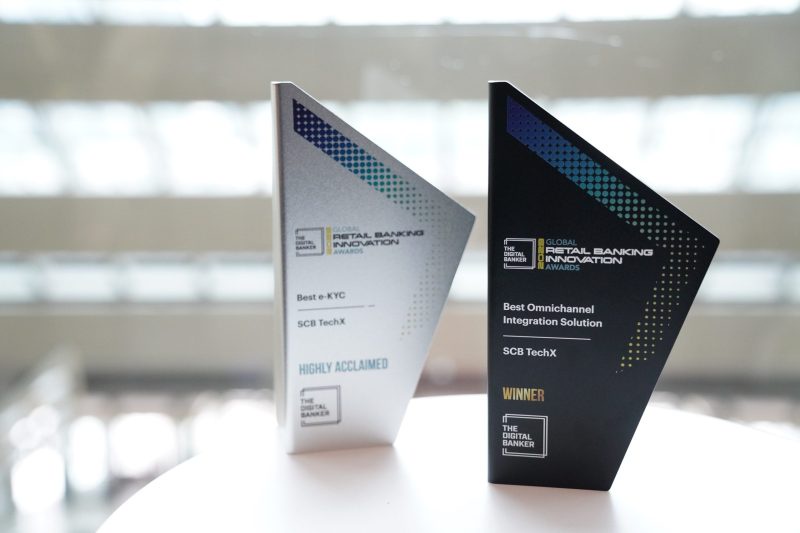 SCB TechX clinches two prestigious awards at the Global Retail Banking Innovation Awards 2023