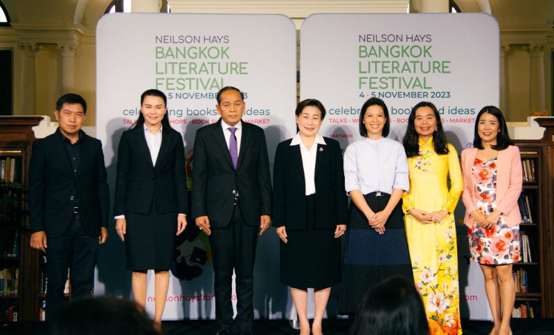 เปิดงานเทศกาลวรรณกรรมนานาชาติ Neilson Hays Bangkok Literature Festival 2023
