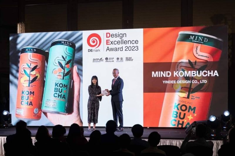 มายด์ คอมบูชะ คว้ารางวัล Design Excellence Award 2023
