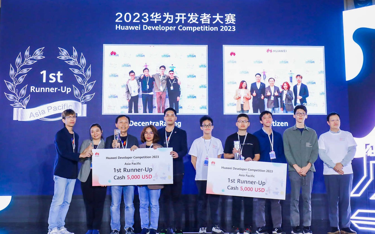 Singapore's Nozama Team Emerges Champion in Huawei Developer Competition 2023 Under Asia Pacific Region Category