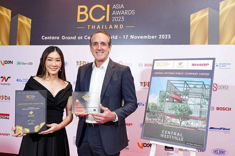 Central WestVille wins BCI ASIA AWARDS 2023, underlining excellence of shopping center built for future sustainability, ready to open on 29 November