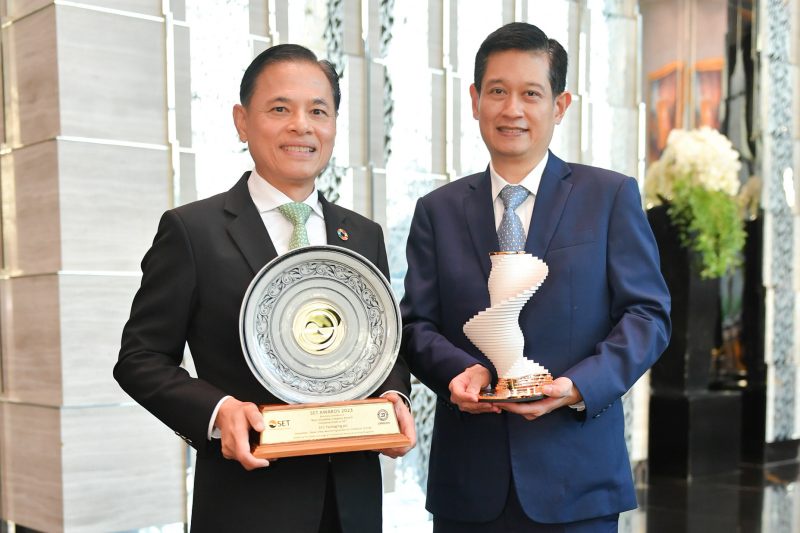 SCGP Received Best Sustainability Awards and Best Innovative Company Awards from SET
